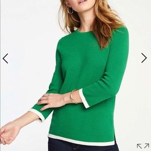❌SOLD❌ NWT Ann Taylor green 3/4 Sleeve Sweater XXL
